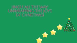 Jingle All the Way - krótka świąteczna prezentacja, która może posłużyć, jako dodatek do zajęć.
