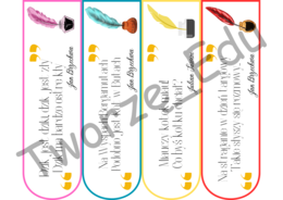 Zakładki "Światowy Dzień Poezji"