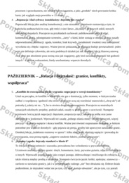 Klasa 8 - godziny wychowawcze | 40 tematów z krótkim omówieniem (plan na cały rok) | lekcje wychowawcze (DOCX)
