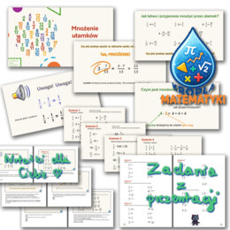 Mnożenie ułamków wprowadzenie prezentacja IBL dociekanie