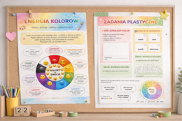 Plakat „Energia kolorów”