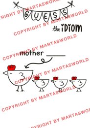 🌸 Mother’s Day Idioms – kreatywny materiał językowy dla starszych uczniów 🌸