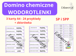 Domino chemiczne - WODOROTLENKI