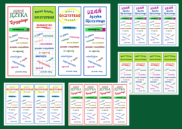DZIEŃ JĘZYKA OJCZYSTEGO – zakładki do książek – zakładka – wersja 3