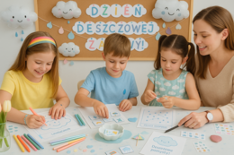 Karta pracy "Deszczowa przygoda"