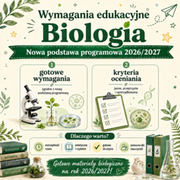 Wymagania edukacyjne dla nowej podstawy z biologii klasa 5