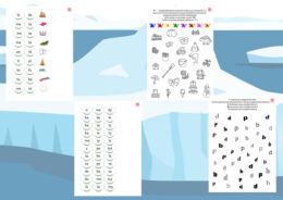 Ćwiczenia sylabowe cz. 4 Seria Zima Niedźwiadki polarne