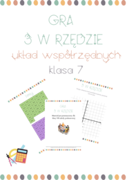 Układ współrzędnych - gra 3 w rzędzie