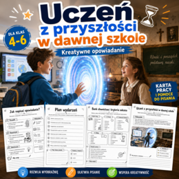 Opowiadanie: Uczeń z przyszłości w dawnej szkole