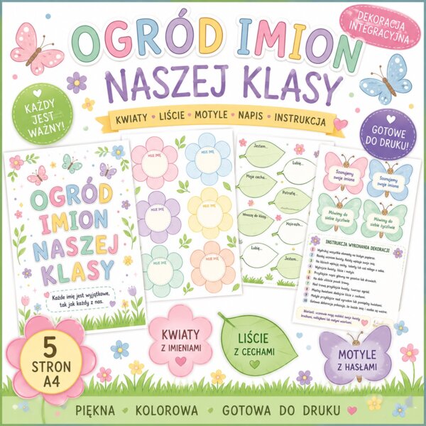 Ogród imion naszej klasy
