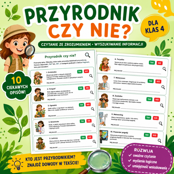 Przyrodnik czy nie?