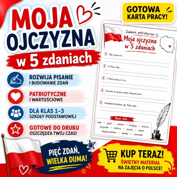 Moja ojczyzna w 5 zdaniach
