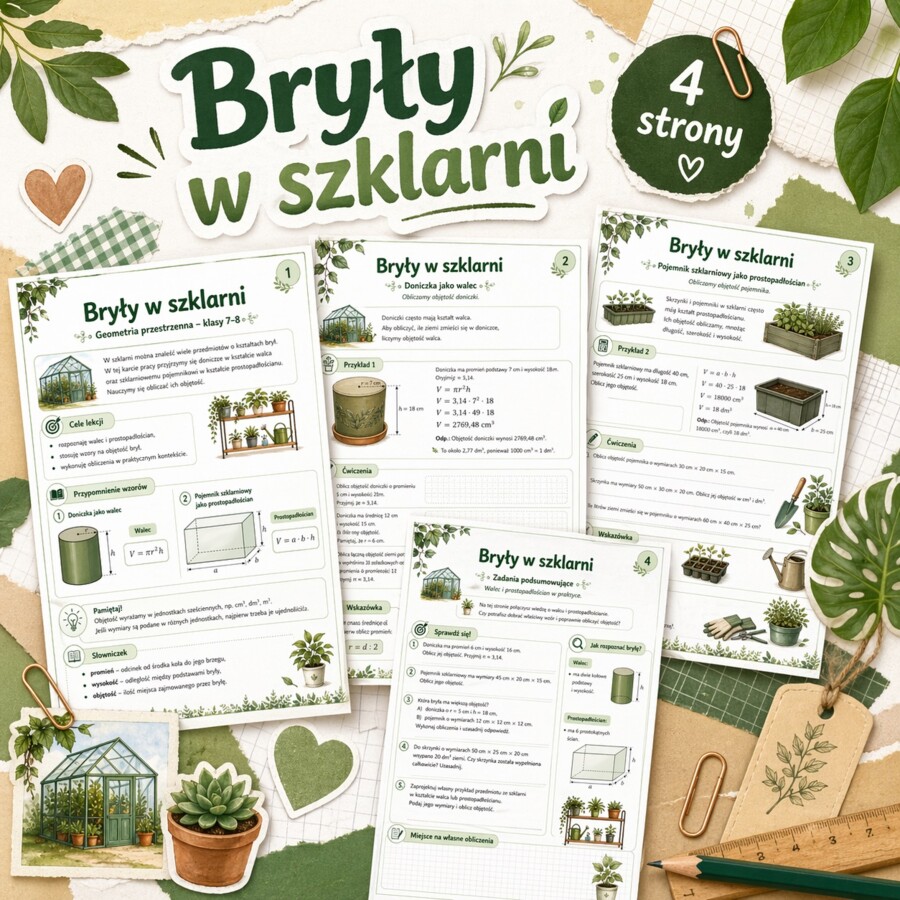 Bryły w szklarni
