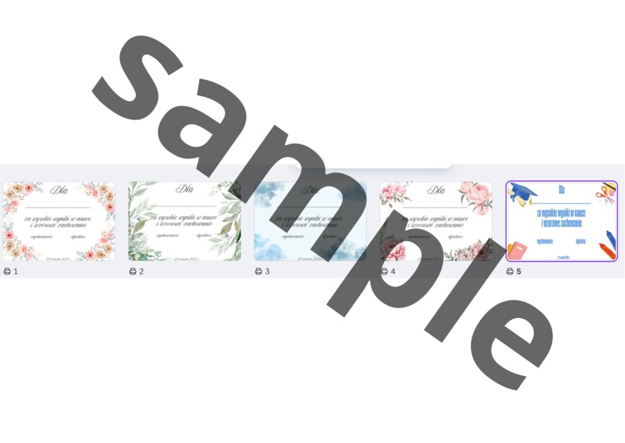 Wklejki do książek na zakończenie roku szkolnego