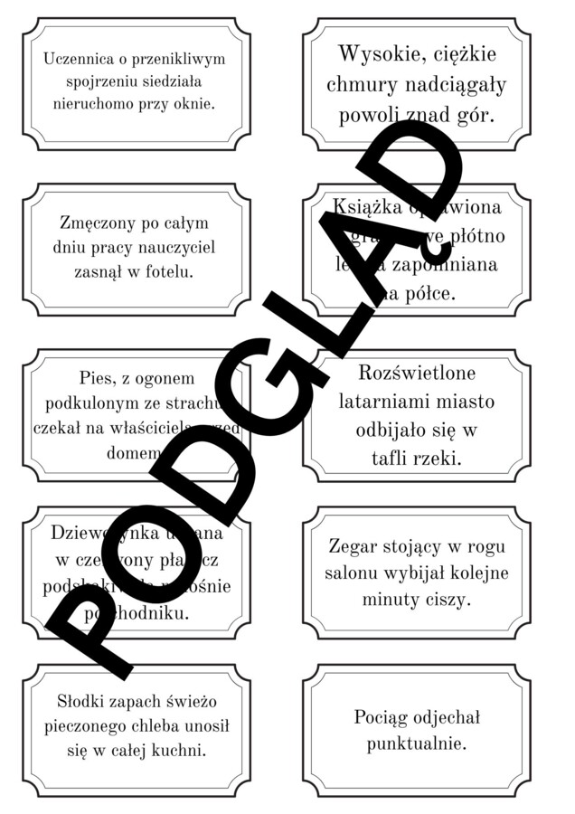 Zdanie pojedyncze, złożone, równoważnik zdania