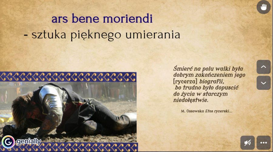 Ideał rycerza średniowiecznego - Pieśń o Rolandzie