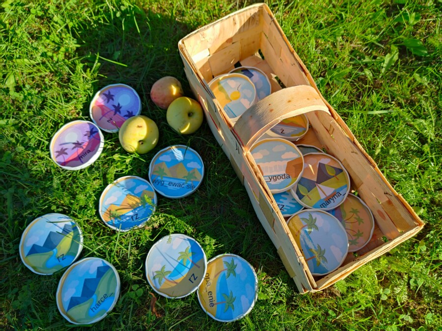 Memory ortografia "rz", "ż" - wakacje