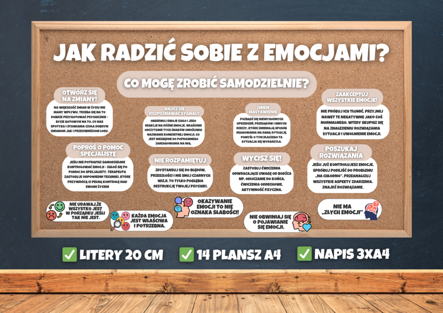 Gazetka szkolna - JAK RADZIĆ SOBIE Z EMOCJAMI?