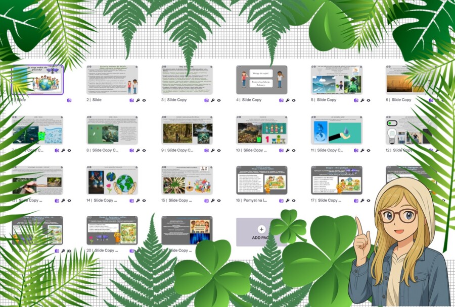 Prezentacja multimedialna w genial.ly „Co mogę zrobić dla przyrody?" Edukacja zdrowotna. Klasa 5. Dział „Moje zdrowie środowiskowe".