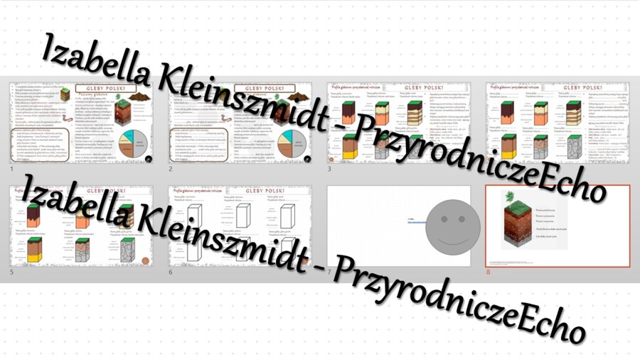 Minizestaw na temat „Gleby Polski” – sketchnotka + karta pracy w power point + gratisowy link do prezentacji multimedialnej niekomercyjnej wykonanej w genial.ly do indywidualnego pobrania i użycia do celów niekomercyjnych. Geografia 7, „Środowisko przyro