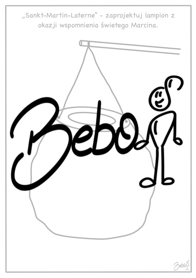 Sankt Martin Paket (słowniczek, piosenki, kolorowanka, minilapbook)