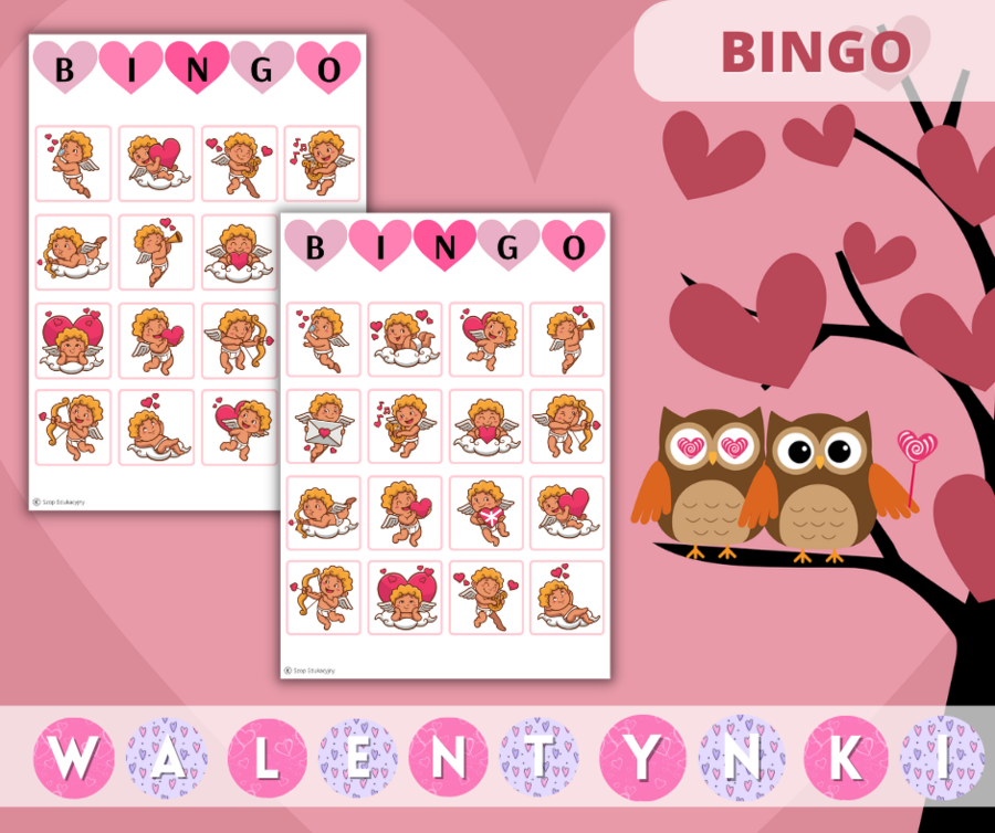 Walentynki Zestaw zadań. Puzzle. Szlaczki. Obliczenia. Labirynty. Girlanda