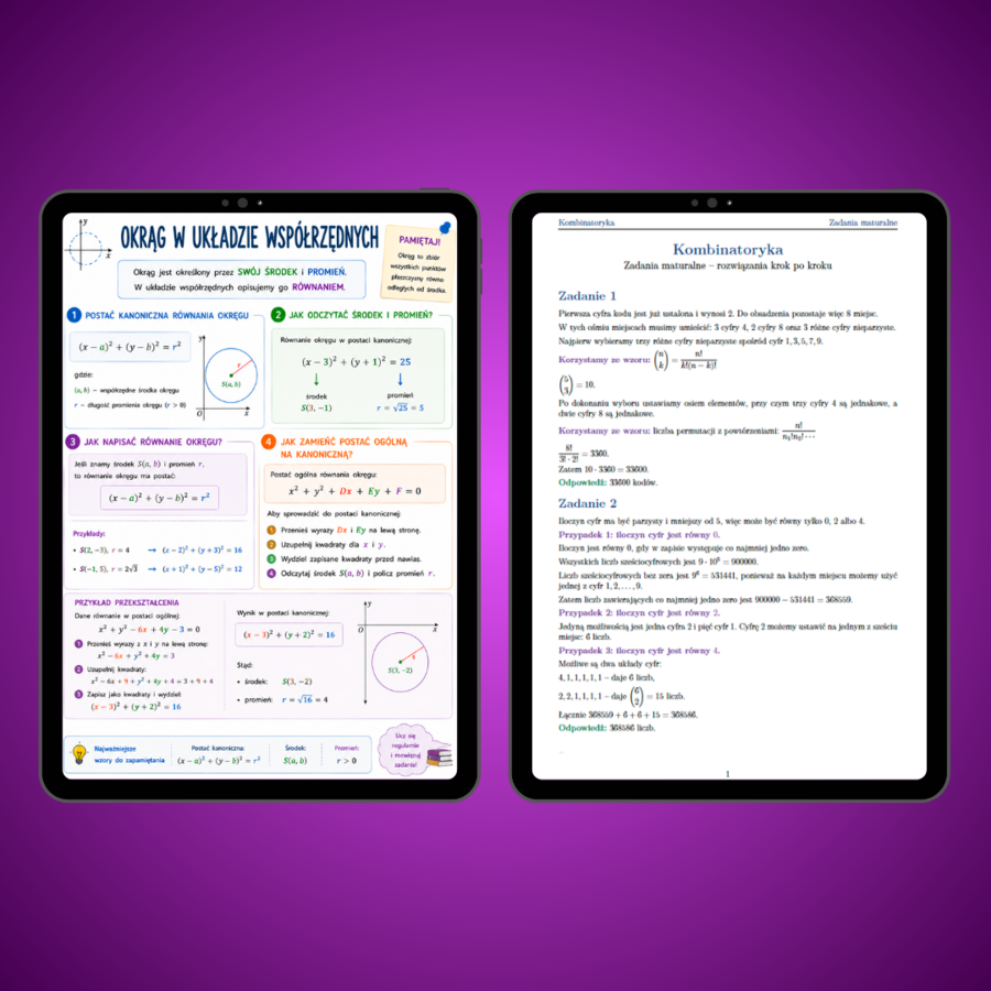 Kurs maturalny online  z matematyki  - Rozszerzenie