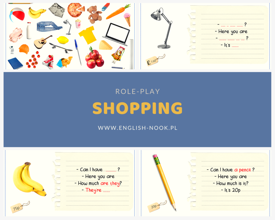 Shopping: role-play
