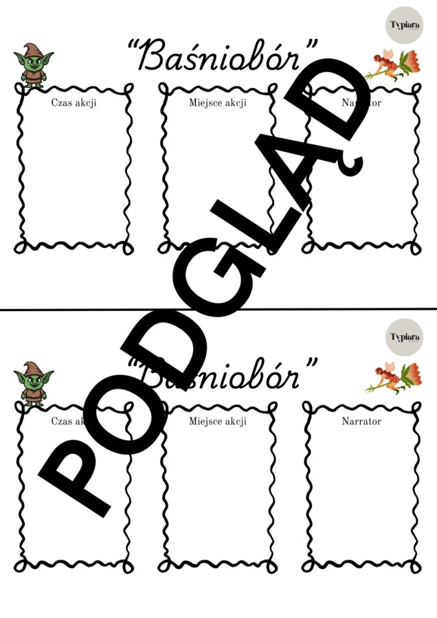 Baśniobór - cykl lekcji + prezentacja