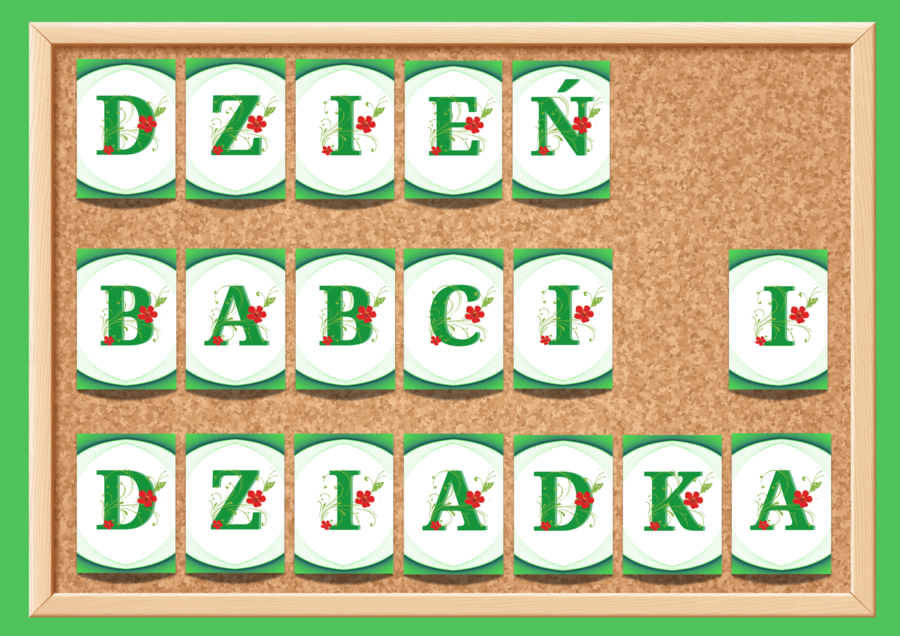 DZIEŃ BABCI i DZIADKA- BABCIU! DZIADKU! TAK BARDZO WAS KOCHAMY!