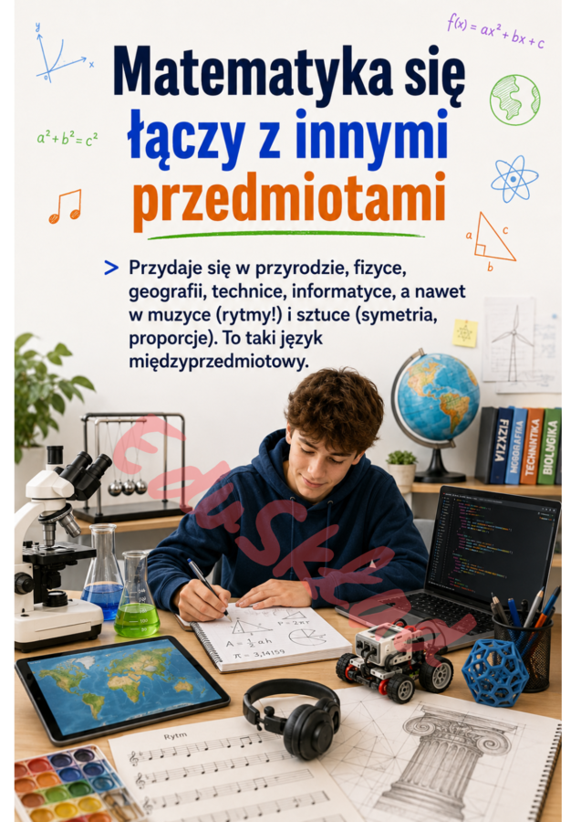A po co mi ta matma? – gazetka motywacyjna o matematyce