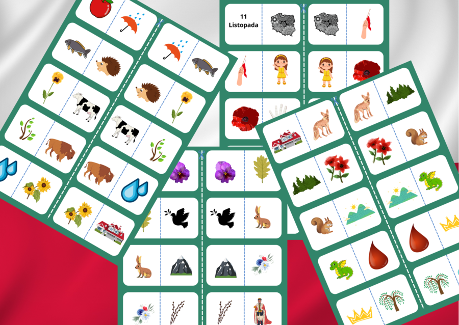 DOMINO patriotyczne - 11 listopada ŚWIĘTO NIEPODLEGŁOŚCI