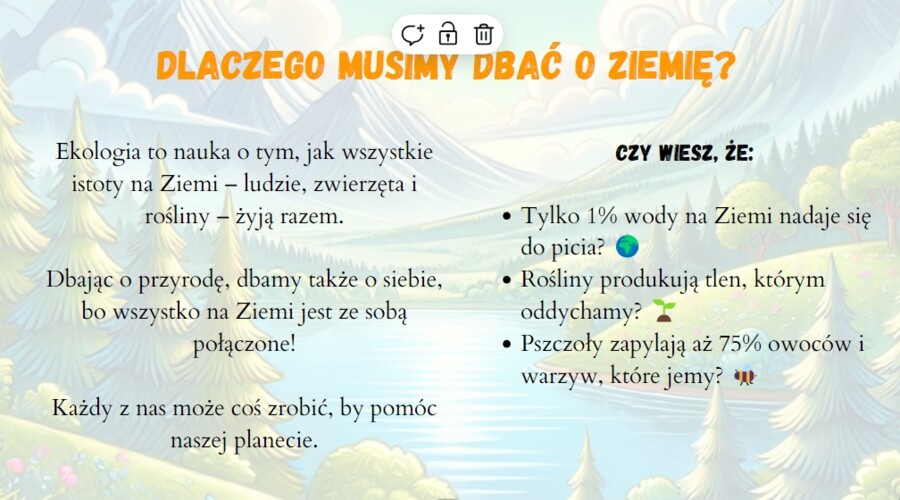 Prezentacja o ekologii. Ochrona środowiska, różnorodność biologiczna, działania ekologiczne. Zrównoważony rozwój.