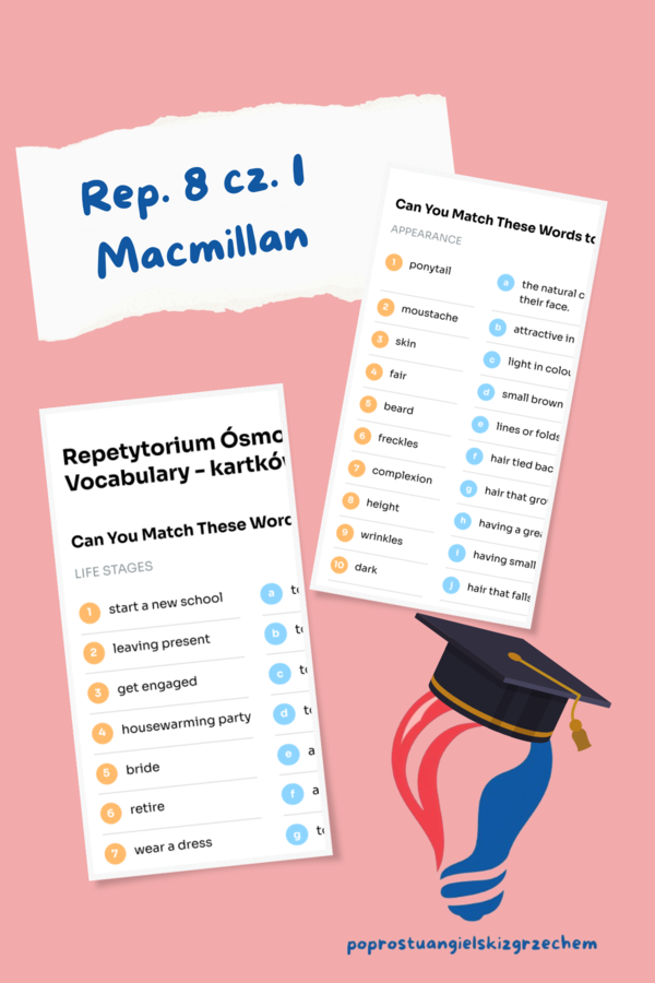 Repetytorium Ósmoklasisty cz. 1 (Macmillan) - Unit 5 - karta pracy (2526)