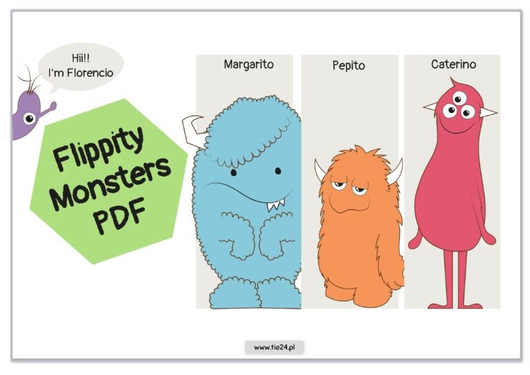 Flippity zestaw do gry podłogowej