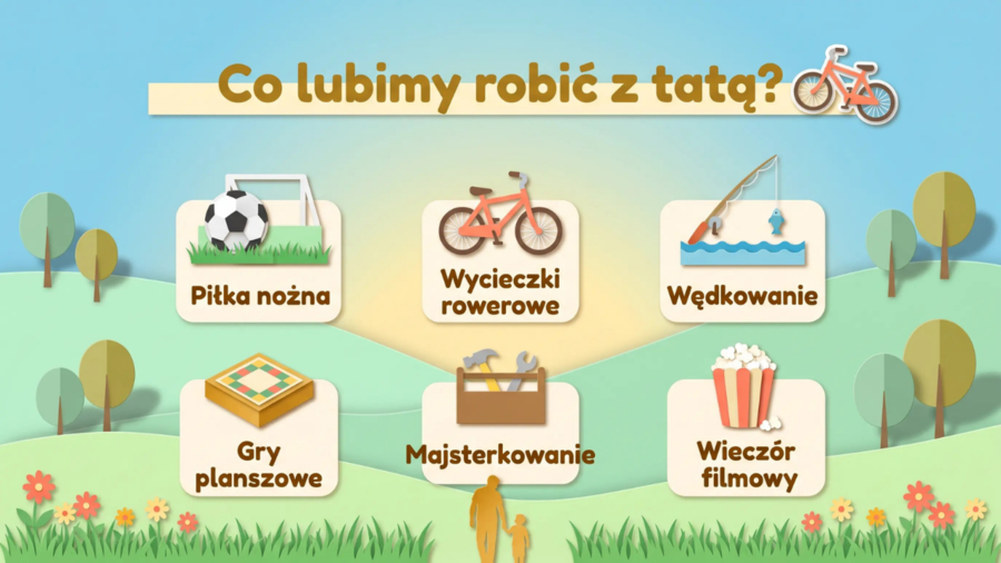 Dzień Ojca – prezentacja edukacyjna lub gazetka szkolna z historią, ciekawostkami, wierszem i pomysłami na prezent