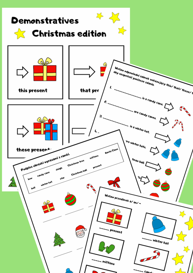 Demonstratives Christmas Edition