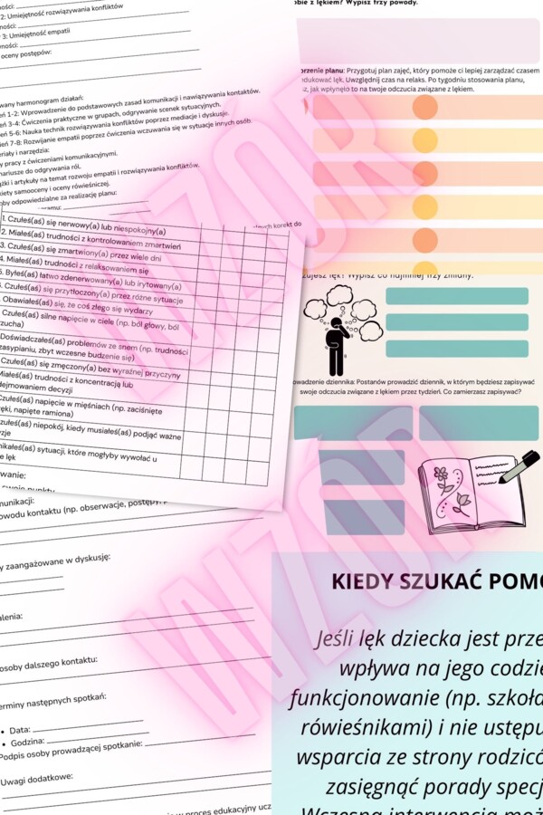 Strategie Pracy z Uczniem Cierpiącym na Lęk
