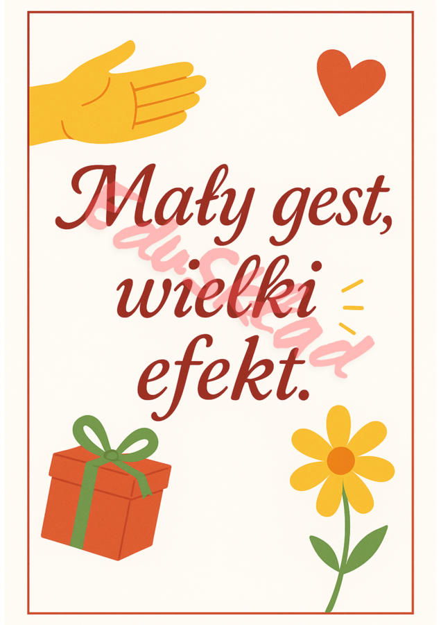 🌻 Plakaty z okazji Dnia Życzliwości – zestaw dla szkoły podstawowej 🌻