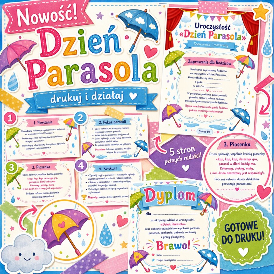 Uroczystość. Dzień Parasola