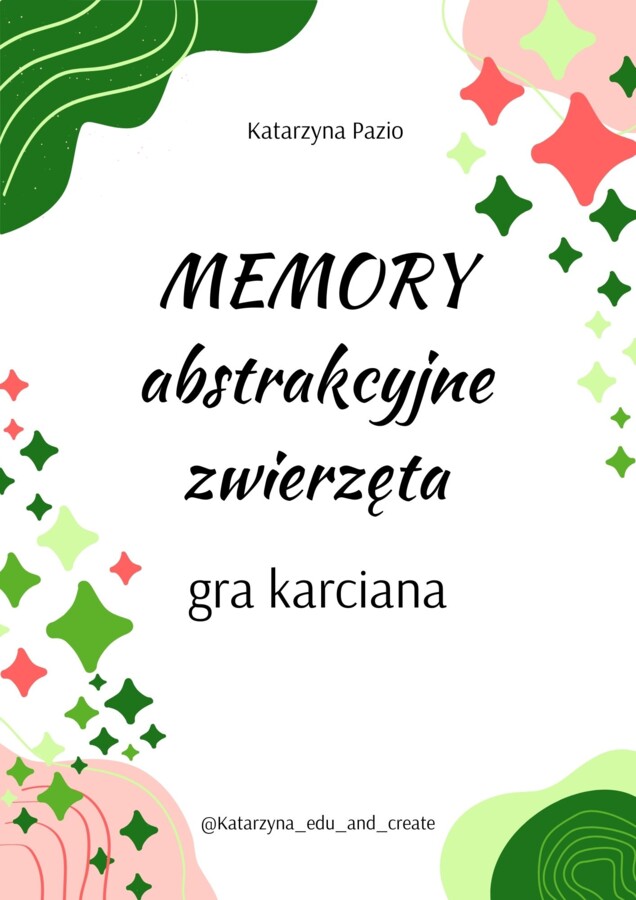Memory - abstrakcyjne zwierzęta