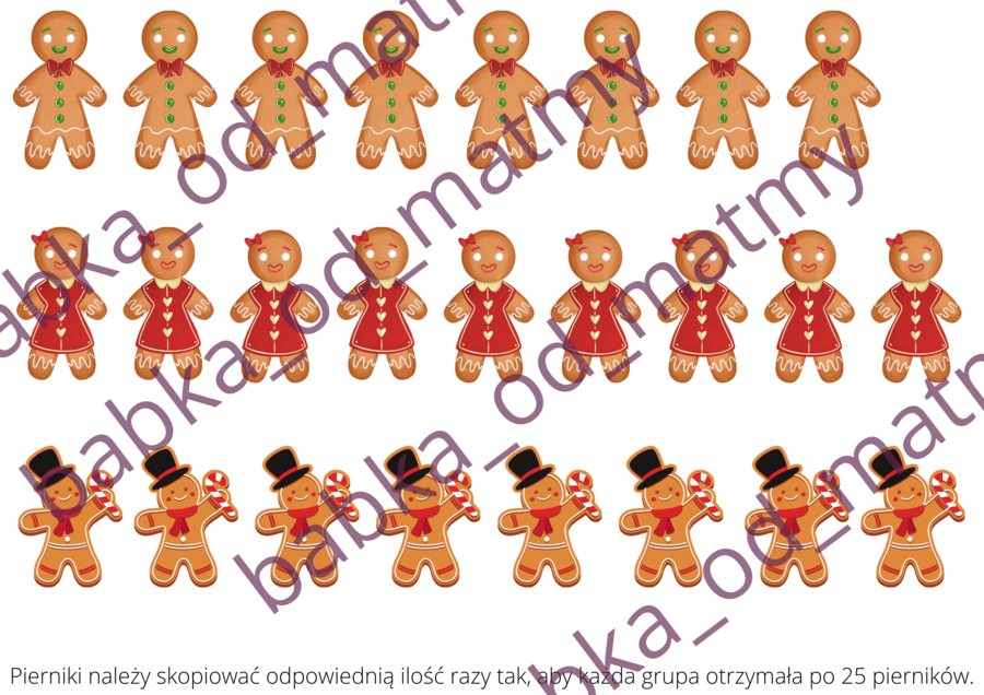 Matematyczno - Mikołajowe Monopoly dla kl. 7 - 8