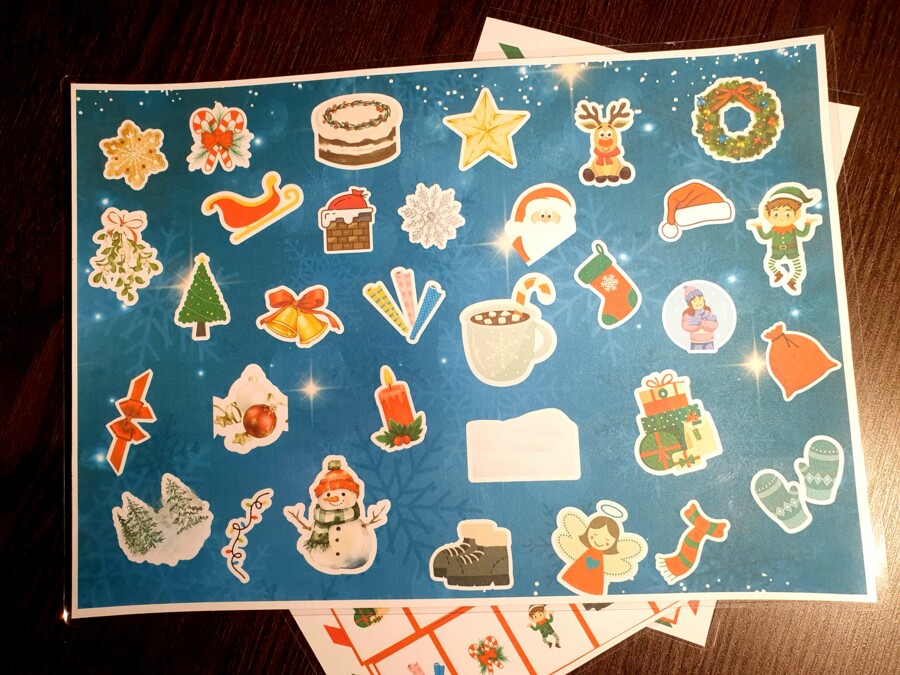 Zestaw Bożonarodzeniowy - gry do nauki angielskich słówek