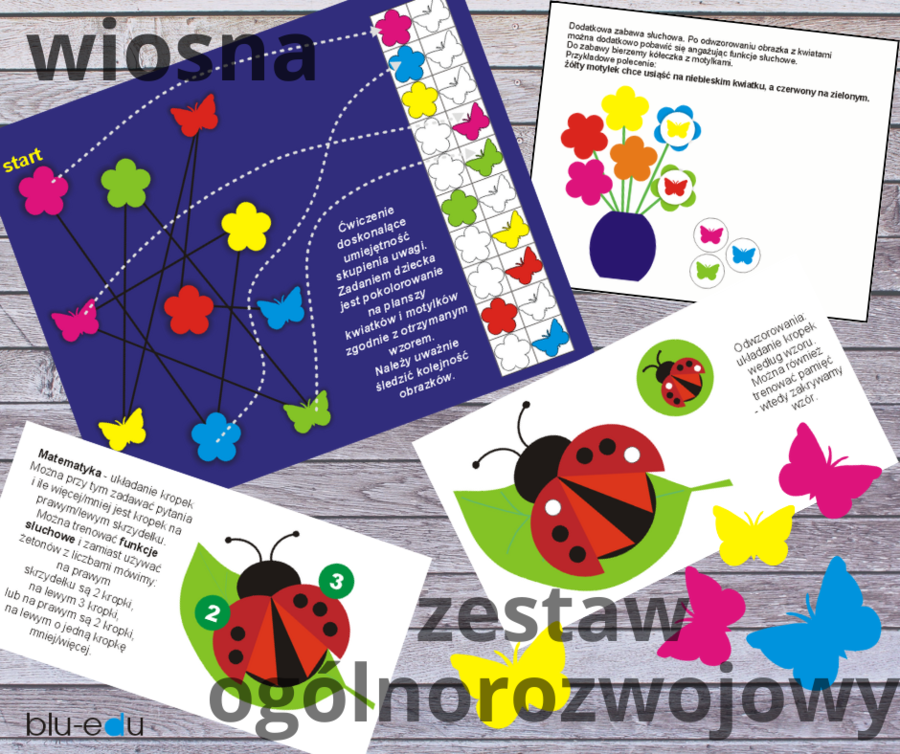 Wiosenny zestaw ogólnorozwojowy