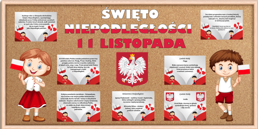 Gazetka Święto Niepodległości 11 Listopada