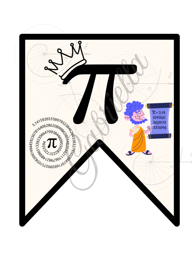Girlanda DZIEŃ LICZBY PI