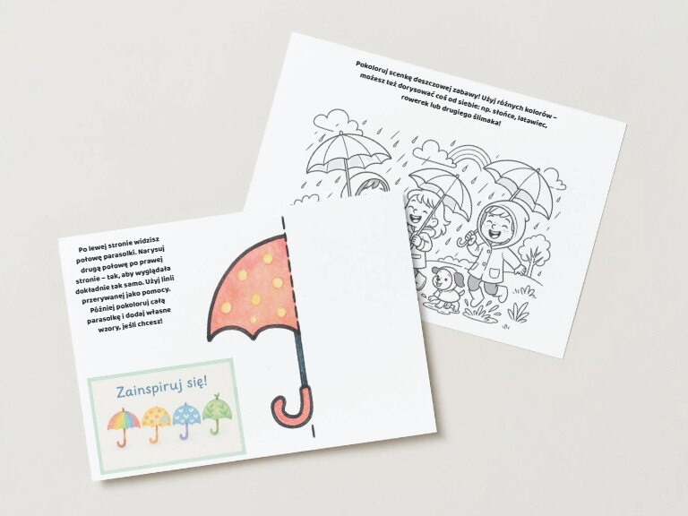 Karty pracy „Deszczowy Dzień”