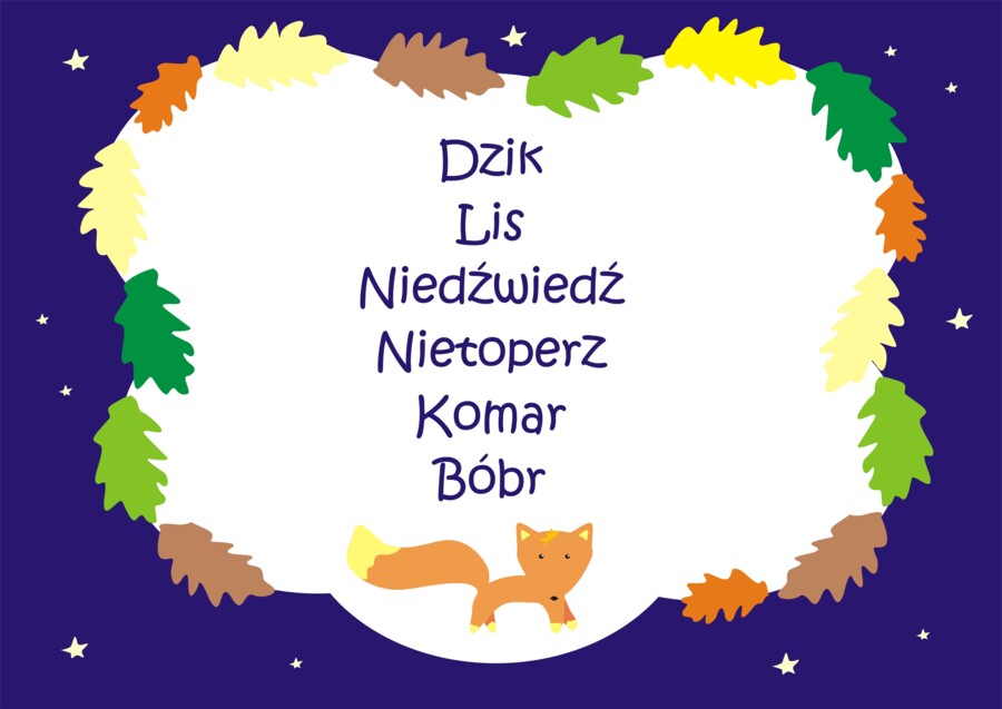 Książka - zwierzęta - wybrane wiersze dla najmłodszych / ciekawostki/ zadania