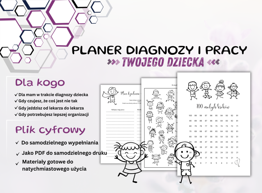 Planer diagnozy i pracy z dzieckiem z trudnościami  PDF