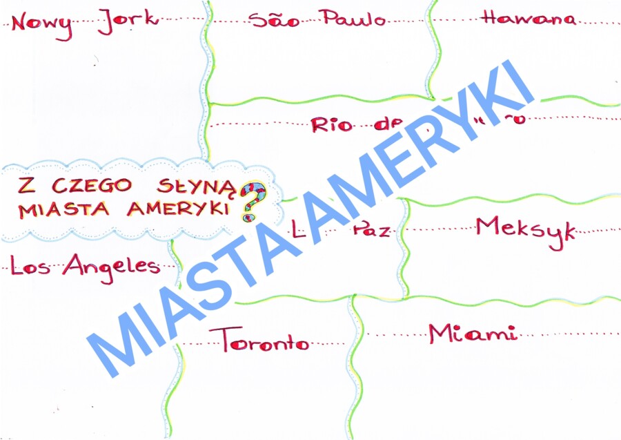 Z czego słyną miasta Ameryki?